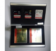Hộp đựng thẻ nhớ KH-15 đựng  3SD, 2CF, 2 ngăn