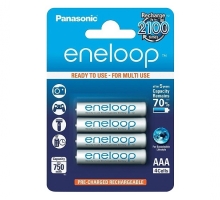 Pin AAA Panasonic Eneloop 4 Viên 750mAh, 2100 Lần Sạc