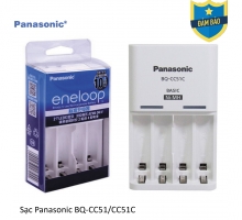 SẠC AA &AAA ENELOOP PANASONIC CC51