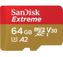 Thẻ nhớ Sandisk micro SDHC 64GB V30 160/60MB/s  Extreme