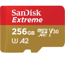 Thẻ nhớ  MicroSDXC Sandisk Extreme 256GB A2 160/90MB/s