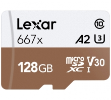 Thẻ nhớ Lexar MicroSDXC 128GB 100/90 MBs 667x