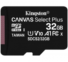 Thẻ nhớ Kingston Micro SDHC 32GB 100MB/s Canvas Select Plus C10 U1 A1