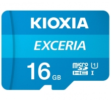 Thẻ nhớ MicroSD 16GB Kioxia Exceria 100/15 MBs