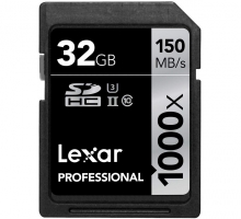 Thẻ nhớ Lexar SDXC 32GB 1000X 150MB/s UHS-II