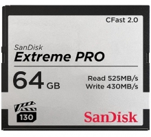Thẻ nhớ CFast 2.0 SanDisk Extreme PRO 3500X 64GB 525/430 Mb/s