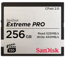 Thẻ nhớ CFast 2.0 SanDisk Extreme PRO 3500X 256GB 525/430 Mb/s
