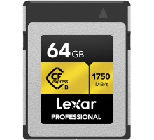 Thẻ nhớ CFexpress Type B card Lexar 64GB 1750MB/s
