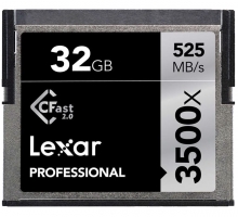 Thẻ nhớ CFast Lexar 3500X 525MB/s 32GB