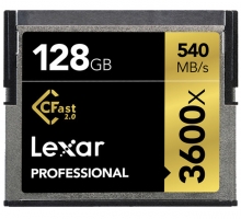 Thẻ nhớ CFast Lexar 3600X 540MB/s 128GB