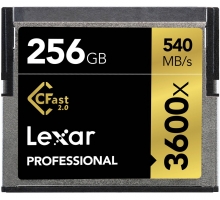 Thẻ nhớ CFast Lexar 3600X 540MB/s 256GB