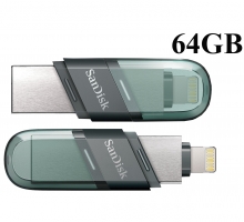 USB OTG 64GB Sandisk iXpand Flip for Iphone Ipad