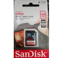 Thẻ nhớ SanDisk SDXC Ultra 128GB Class 10 100mb/s