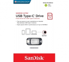 USB 3.1 SanDisk 64GB Ultra USB Type-C Flash Drive