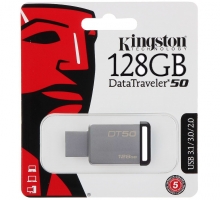 USB 3.1 / 3.0 Kingston DataTraveler 50 DT50 128GB