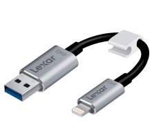 USB OTG 64GB LEXAR JUMPDRIVE C25I CHO IPHONE IPAD KIÊM DÂY SẠC