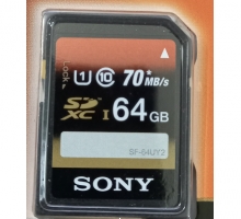 THẺ NHỚ SONY SDXC 64GB Class 10, U1, 70MB/S