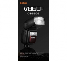 Đèn Flash Godox V860IIIF TTL for Fujifilm