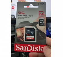 Thẻ nhớ SanDisk SDXC Ultra 64GB Class 10 100mb/s