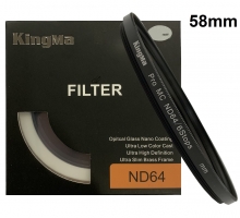 Kính lọc Kingma Pro MC ND64 58mm (giảm 6 Stop)