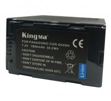 Pin máy quay Kingma for Panasonic CGA-D54SH