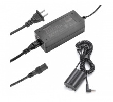 Bộ pin giả KingMa NP-W235 với Bộ chuyển đổi nguồn điện EU plug Power adapter