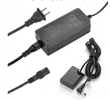 Bộ pin giả KingMa EN-EL14 với Bộ chuyển đổi nguồn điện EU plug Power adapter