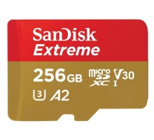 Thẻ nhớ Sandisk MicroSD Extreme 256GB 190/130Mb/s (Bản mới nhất)