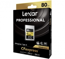 THẺ NHỚ LEXAR CFEXPRESS PROFESSIONAL TYPE-A GOLD 80GB 900MB/S