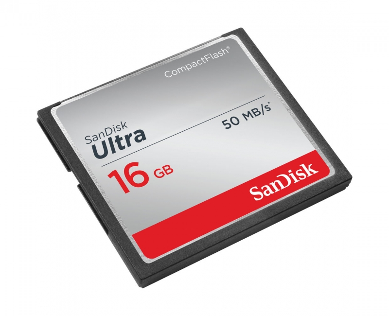 Thẻ nhớ Sandisk CF 16GB Ultra 50MB/s 3