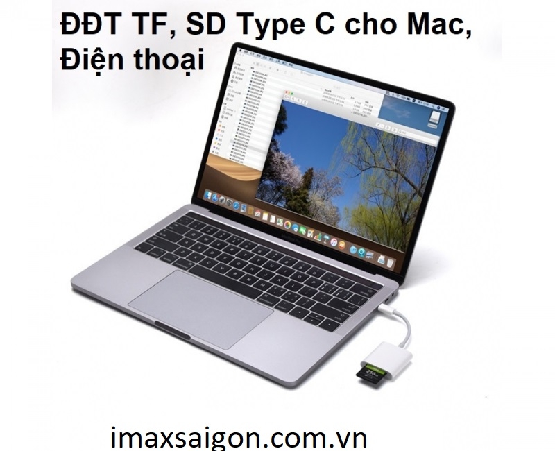 ĐẦU ĐỌC THẺ TF, SD TYPE C CHO MAC, ĐIỆN THOẠI | Imaxsaigon.com.vn