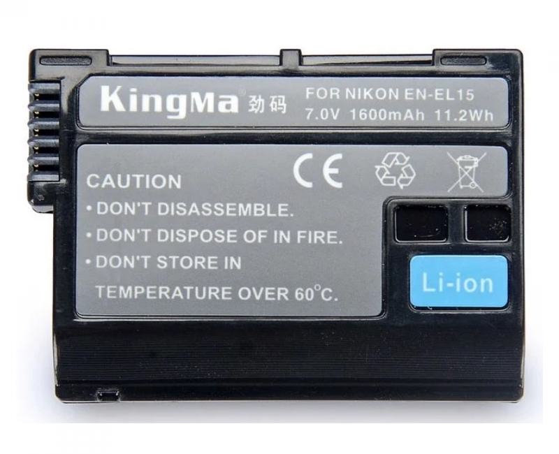 2Pin 1 Sạc Kingma cho pin Nikon EN-EL15 12