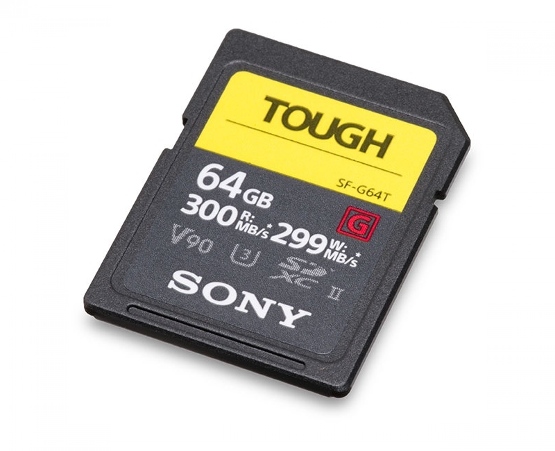 Thẻ nhớ Sony SDXC 64GB SF-G series TOUGH UHS-II V90 U3 300MB/s 12