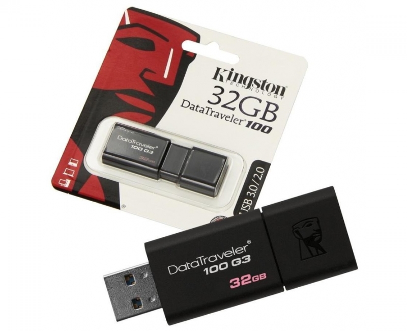 USB 3.0 Kingston DataTraveler 100 G3 32GB 7