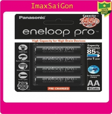 Pin AA Panasonic Eneloop Pro  2550mAh