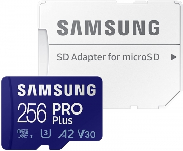 Thẻ nhớ MicroSD 256GB Samsung PRO Plus 160/120 MB/s (Bản mới nhất)