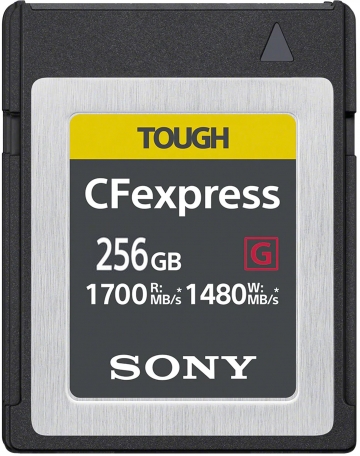 Thẻ nhớ CFexpress Type B card Sony Tough 256GB 1700/1480MB/s