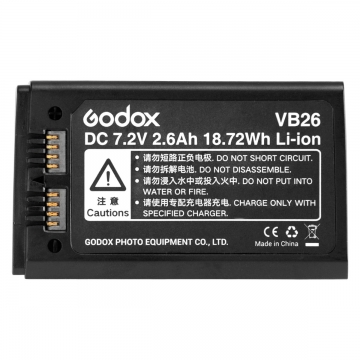 Pin VB26 cho Flash Godox V1