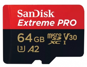 Thẻ nhớ Sandisk microSDXC A2 200/90 MB/s 64GB  Extreme Pro